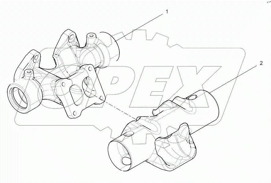  Exhaust Manifold Heat Shield Assembly