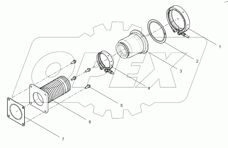  Exhaust Tail Pipe Group