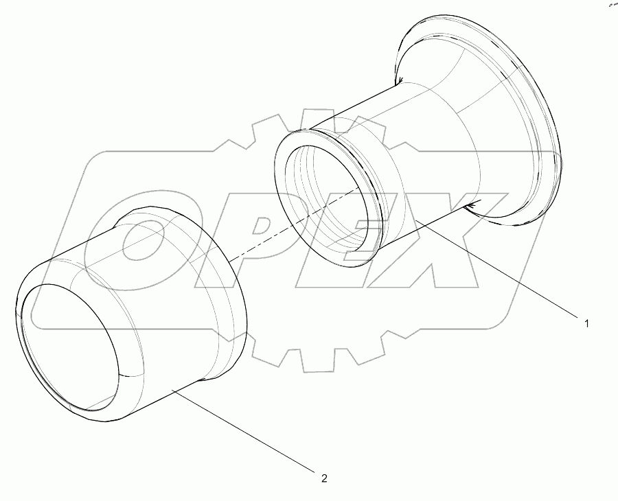  Exhaust Connecting Pipe Heat Shield Assembly