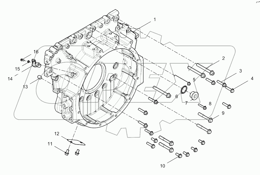  Flywheel Housing Group