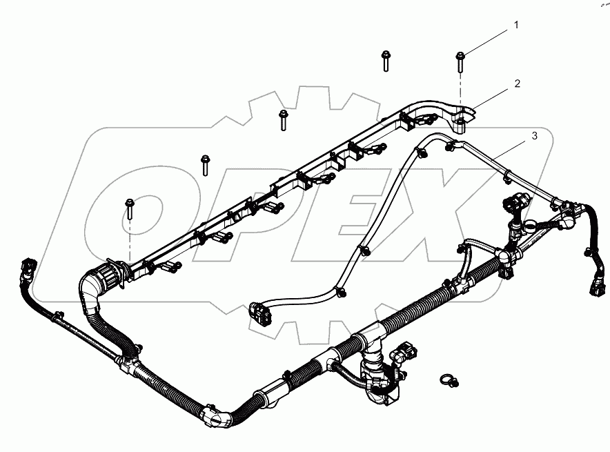  Electronic Control System Harness Group