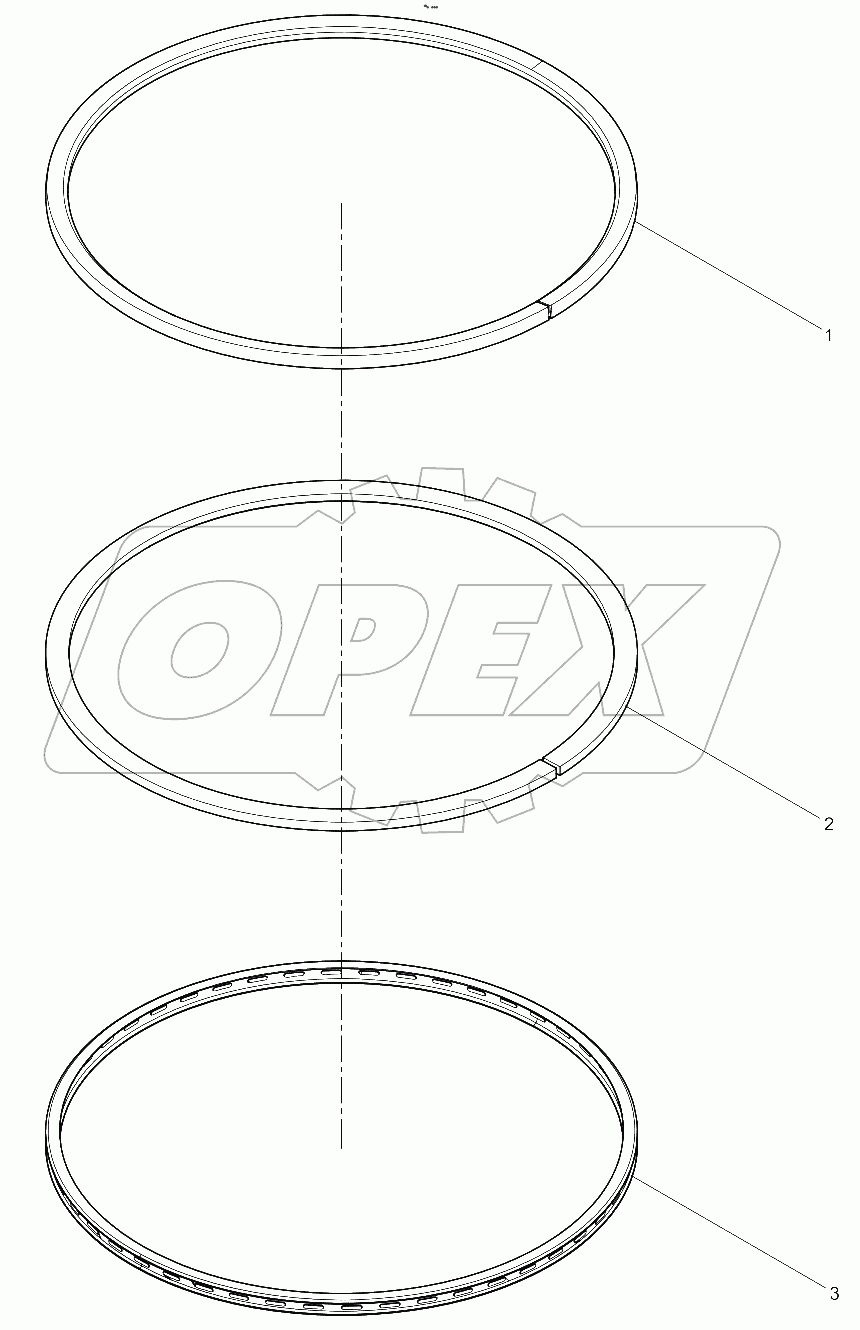  Piston Ring Set