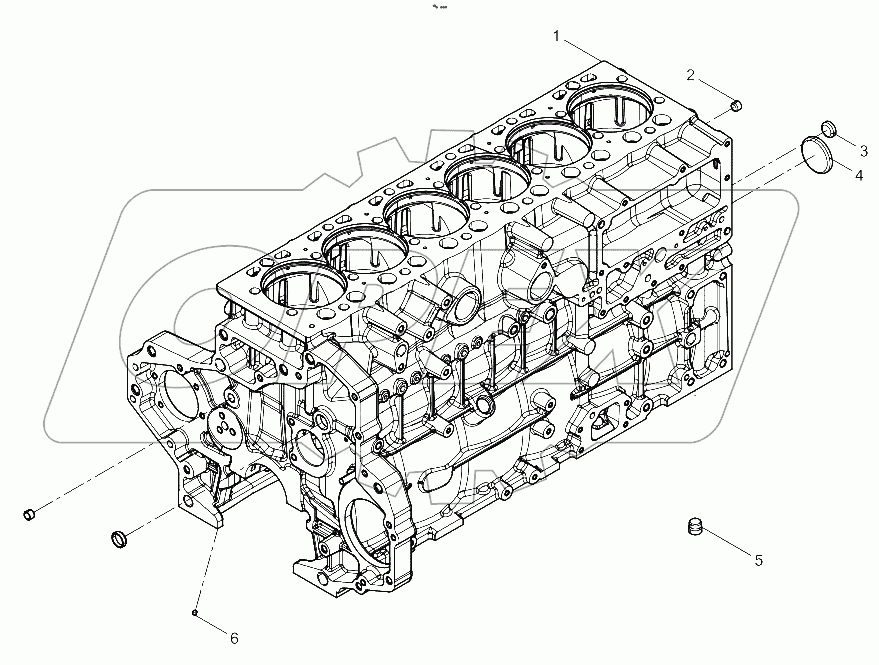  Crankcase assembly