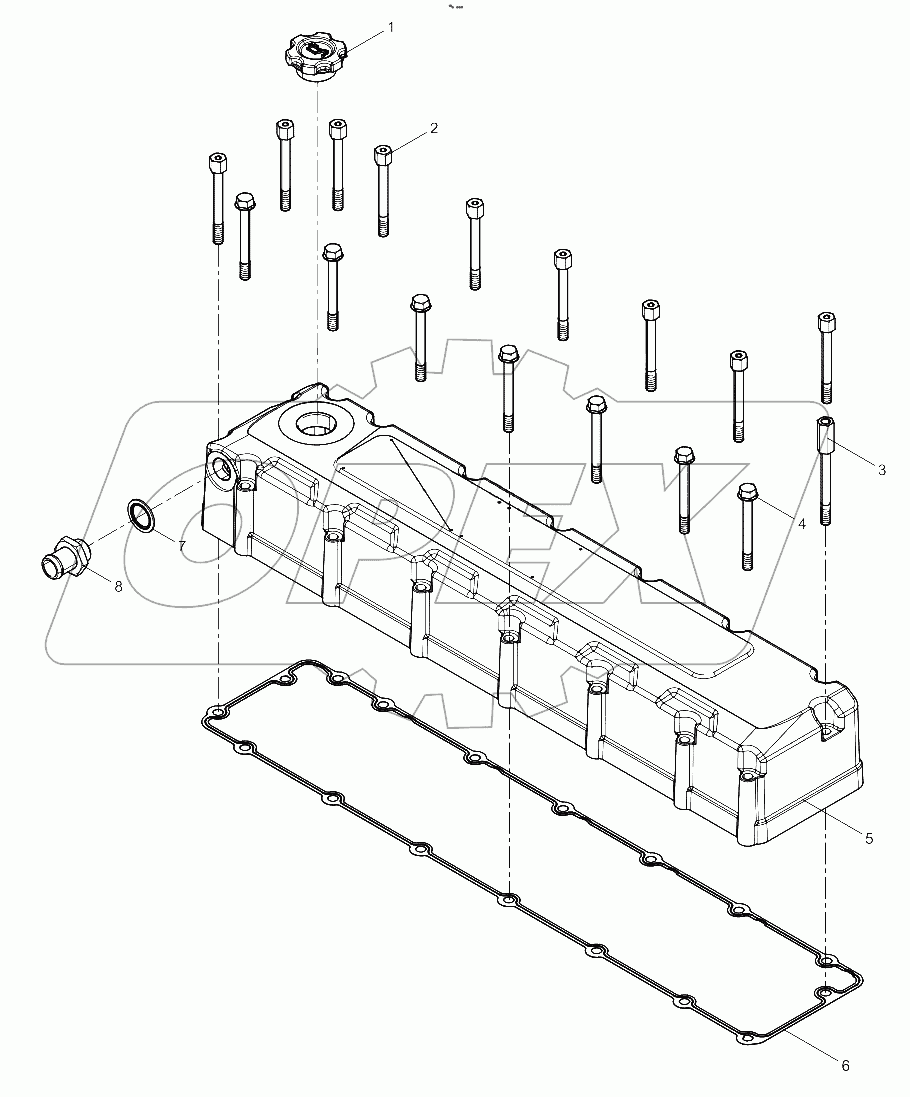  Cylinder Head Cover Group