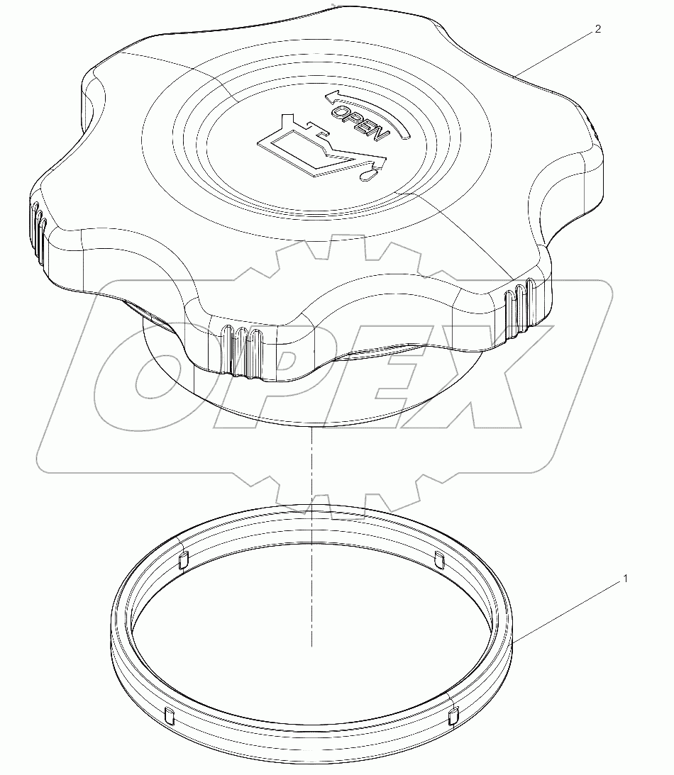  Oil Filler Cover Assembly