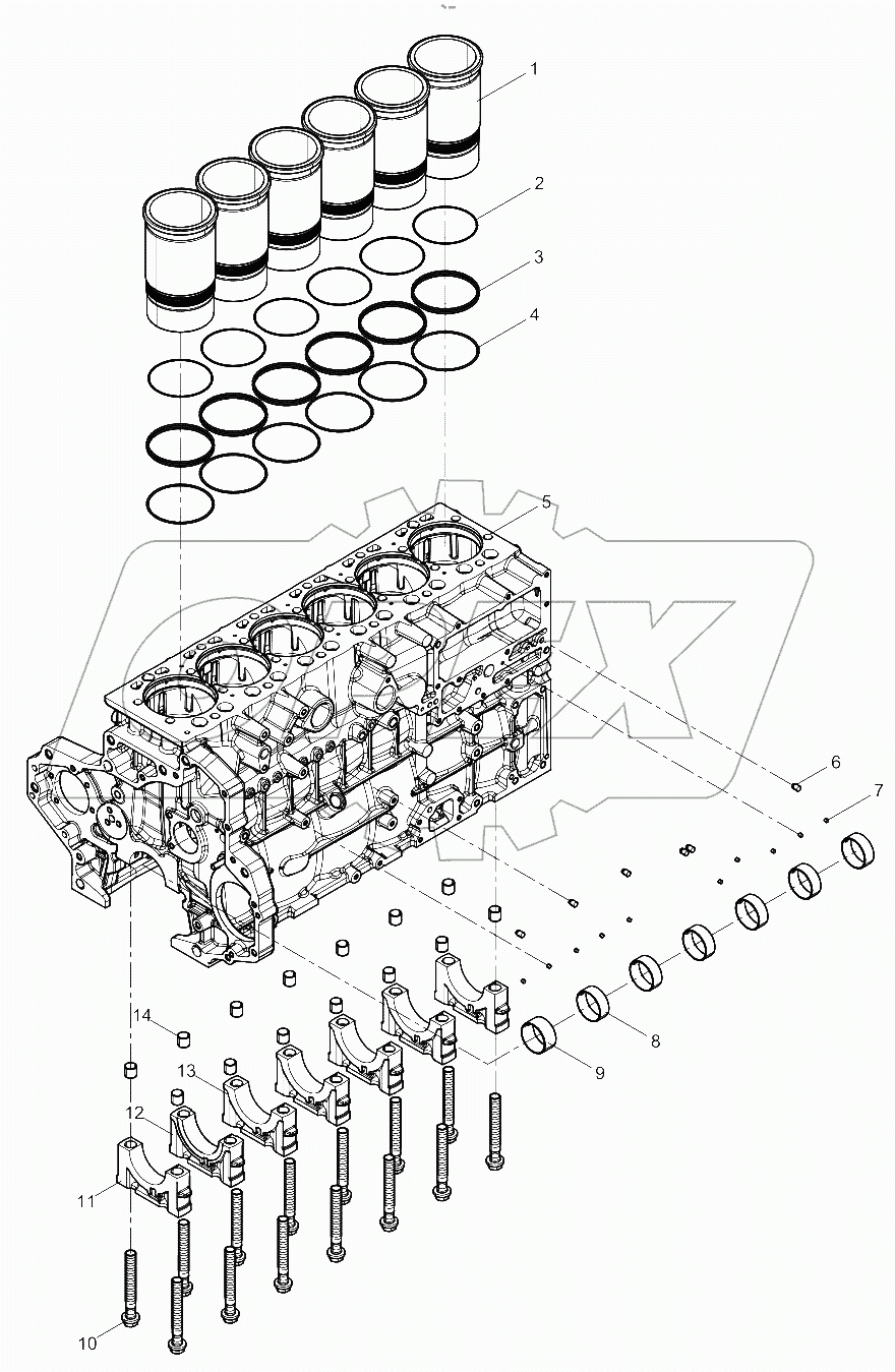  Crankcase pre-assembly