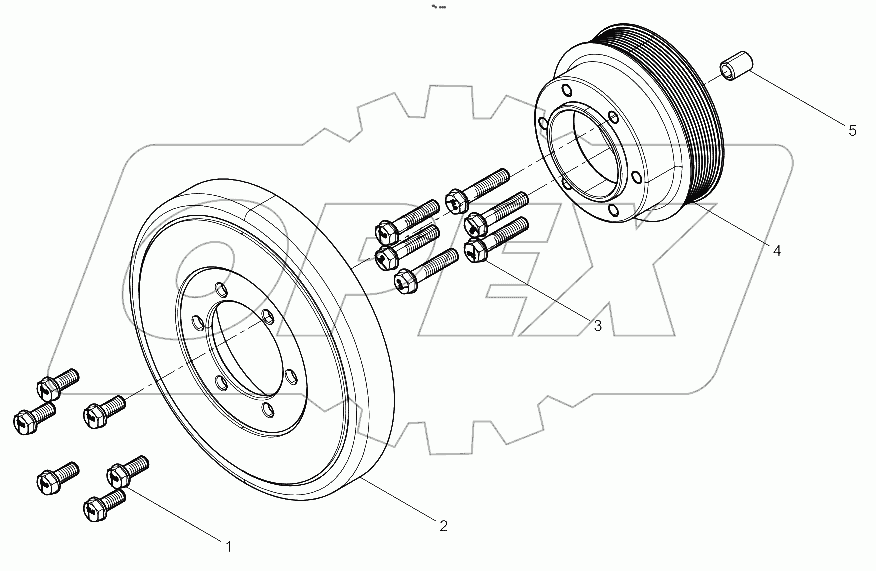  Crankshaft Pulley Group