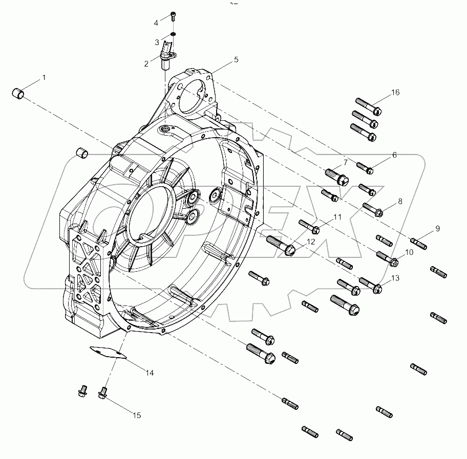  Flywheel Housing Group