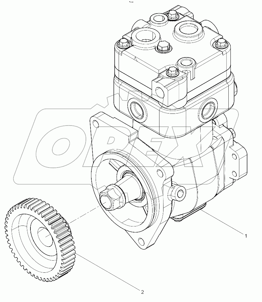  Air Compressor Assembly