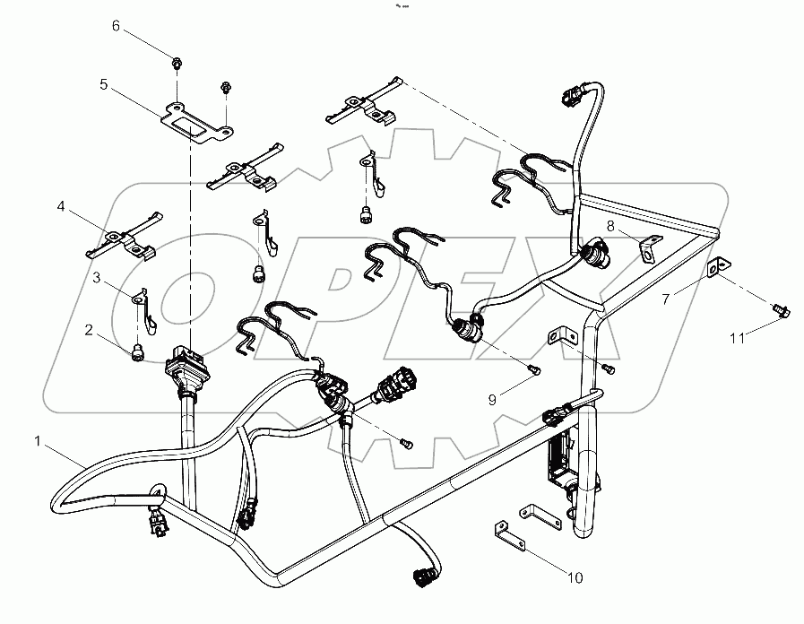  Electronic Control System Harness Group
