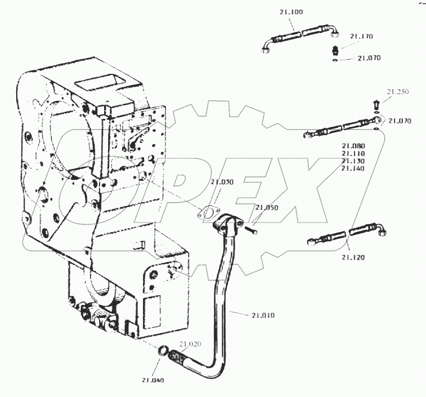  Oiling Pipe Assembly