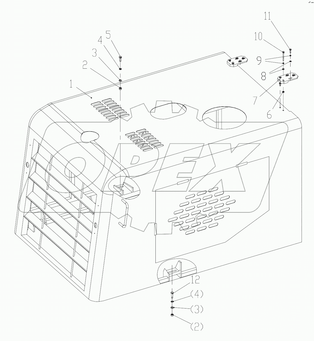  Sheild Assy (XG3200S)