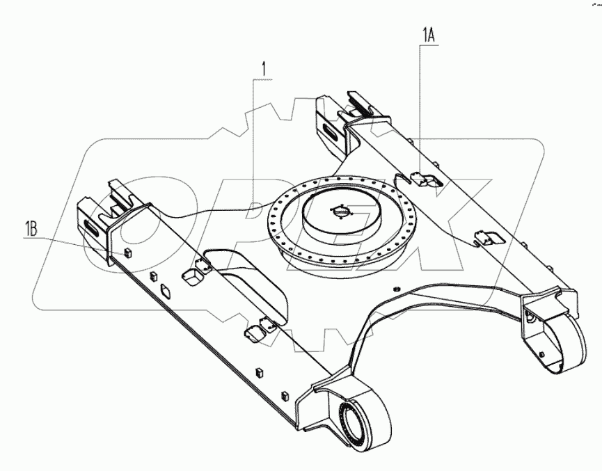  TRACK FRAME (DL TRACK)