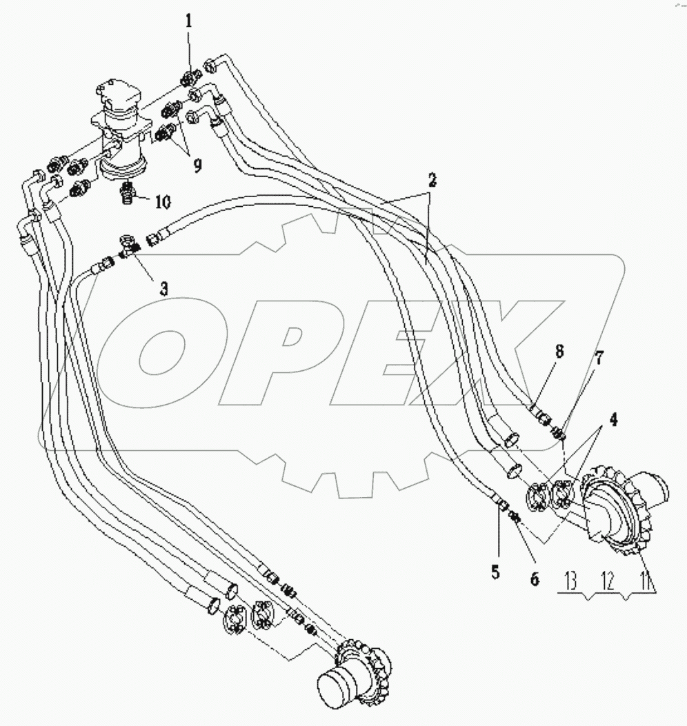  TRAVEL PIPING (DOOSAN)