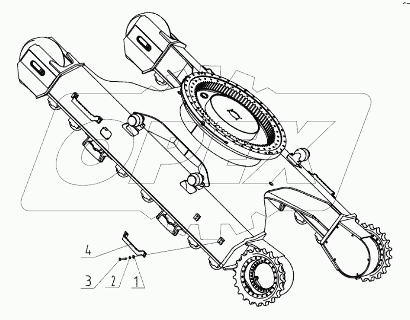  FOOTREST (INSTALLED UNDER THE VEHICLE)