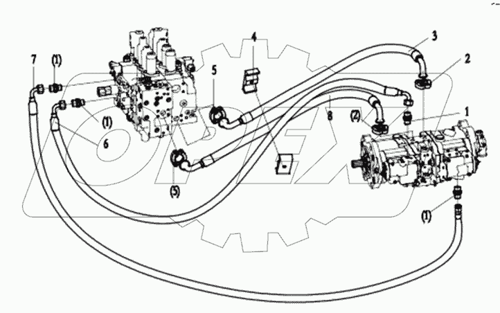 REVOLVING FRAME PIPING (2) (KPM MCV)