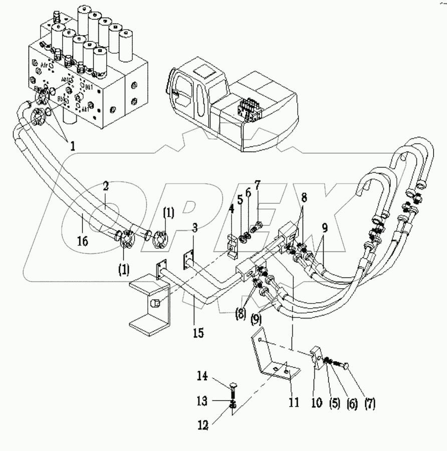  REVOLVING FRAME PIPING (4)