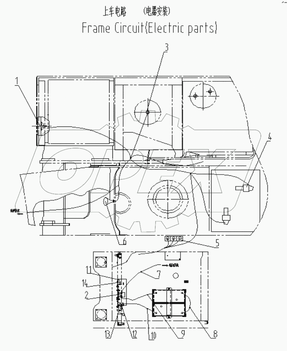  FRAME CIRCUIT (ELECTRIC PARTS)