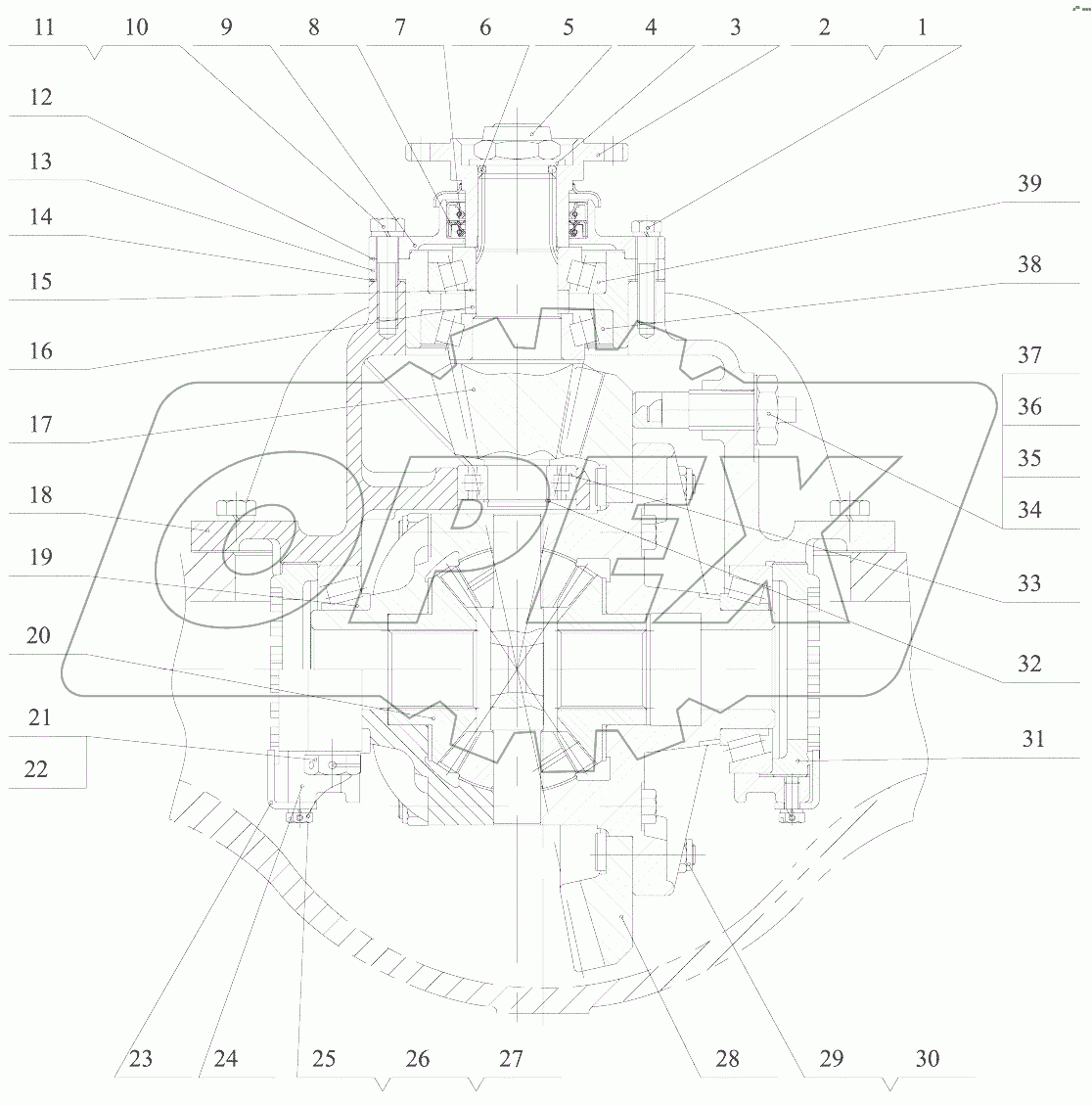  Main drive Assembly version