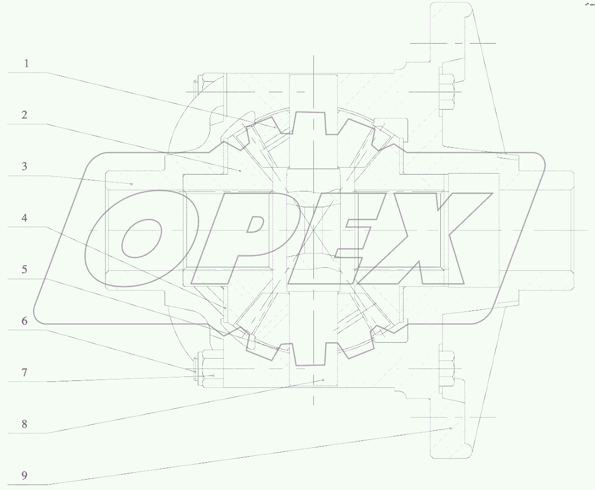  Differential small assembly version