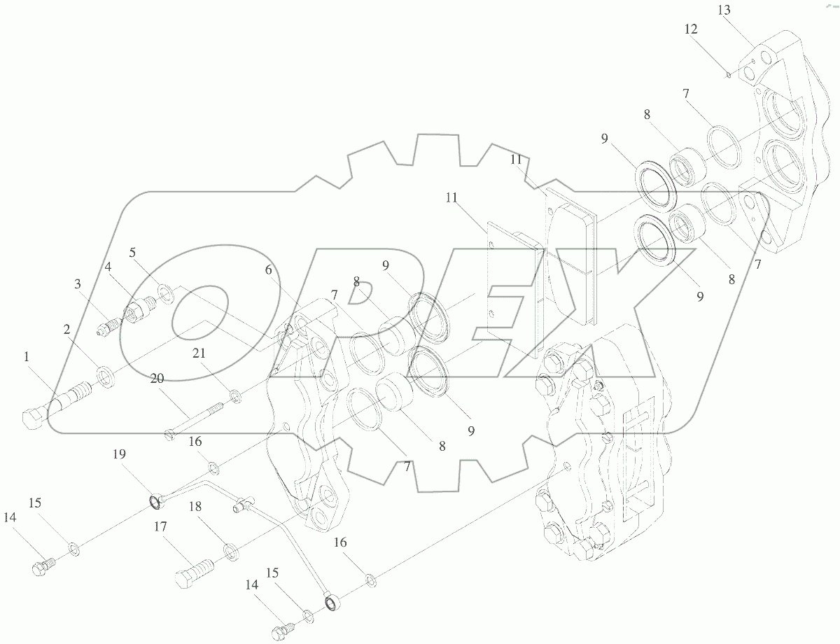 Brake caliper
