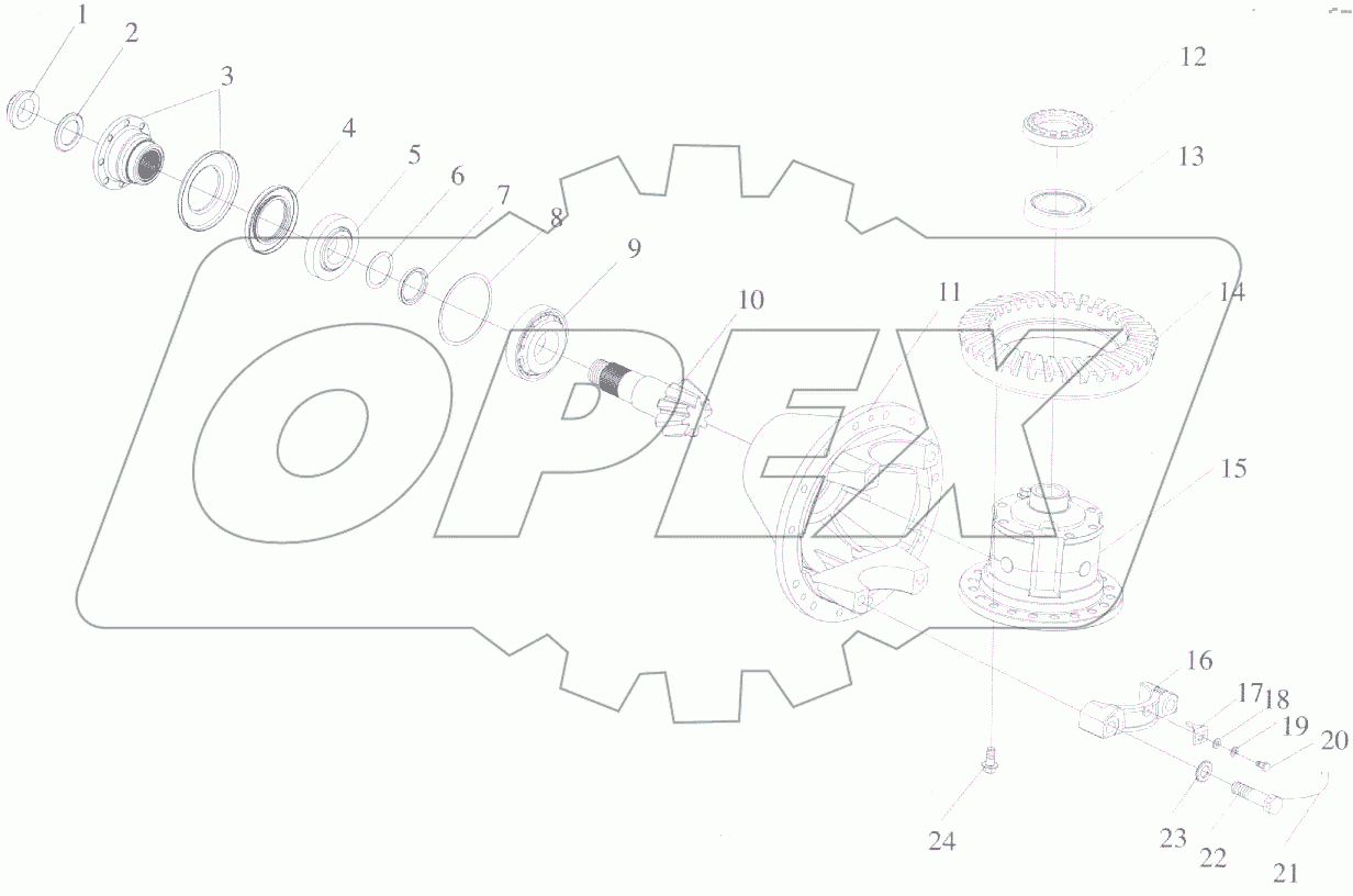  Bridge shell Assembly
