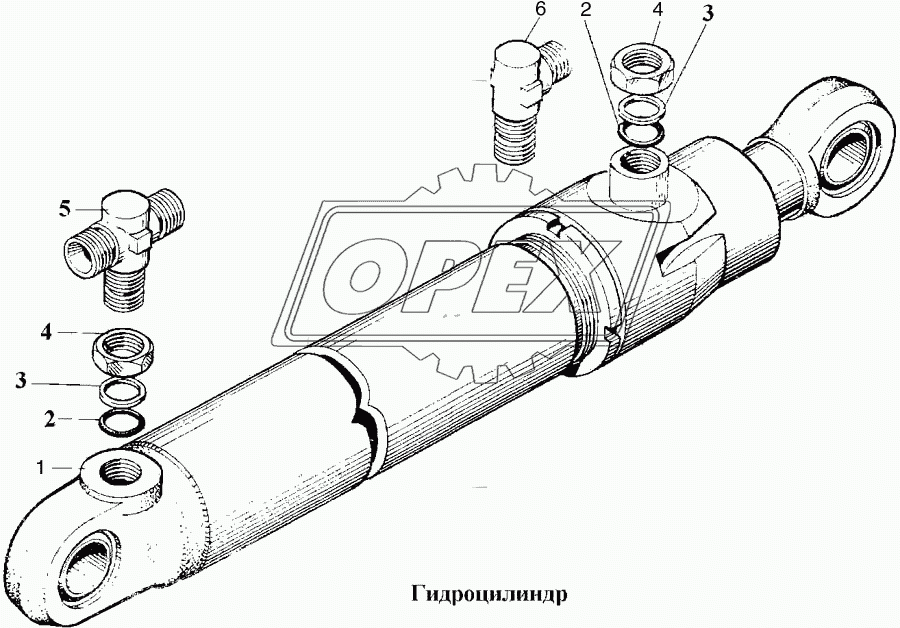 Гидроцилиндр 7