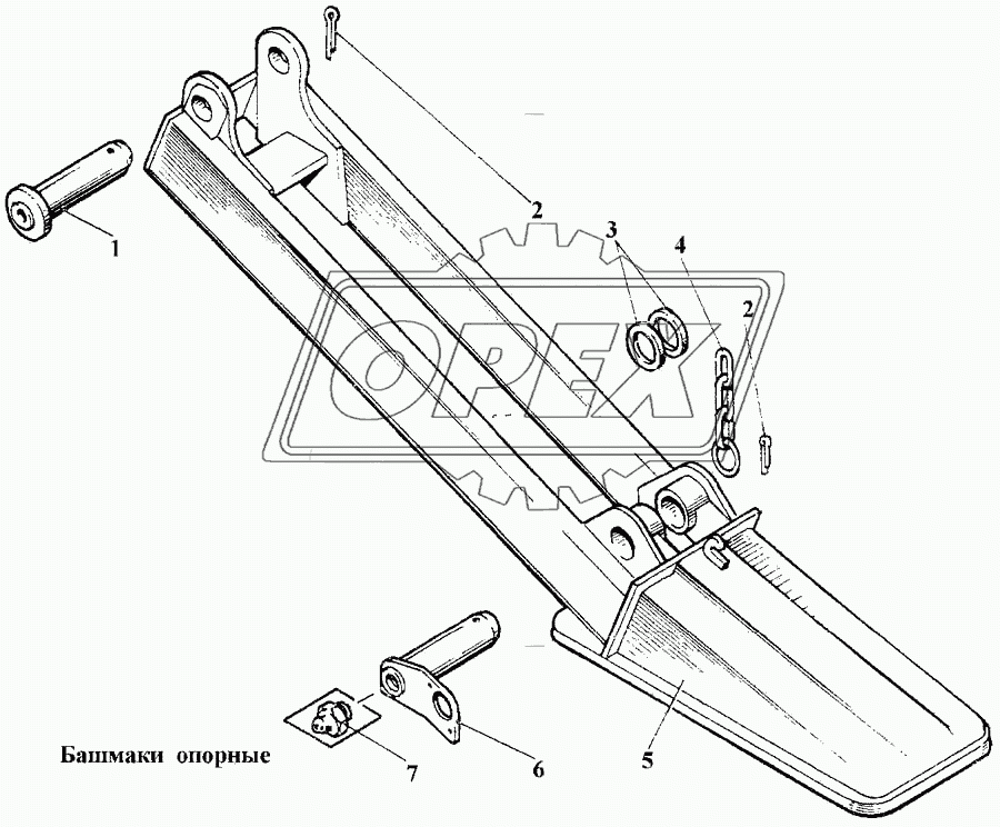 Башмаки опорные