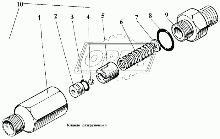 Клапан разгрузочный