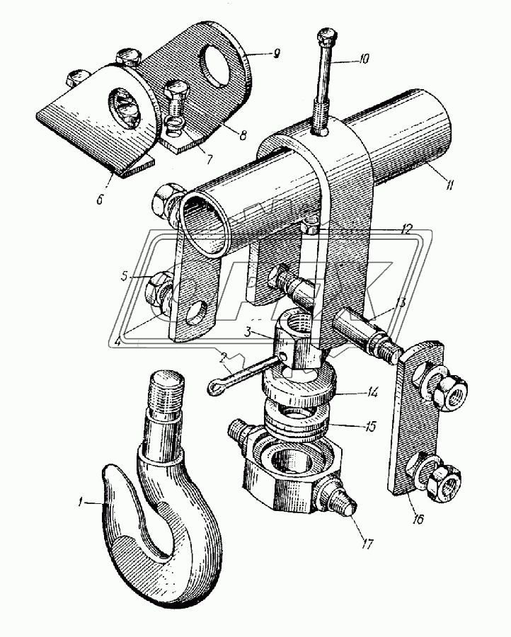 Крановая подвеска 03.7600.000