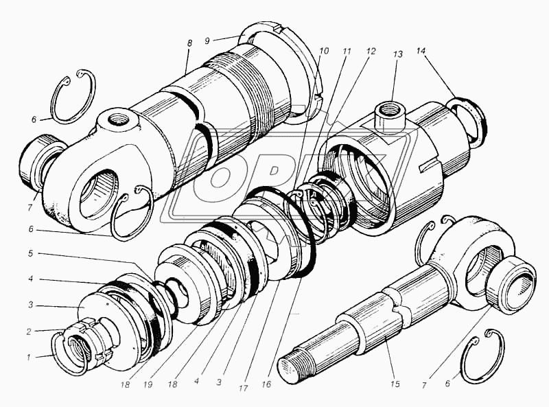 Гидроцилиндр 3