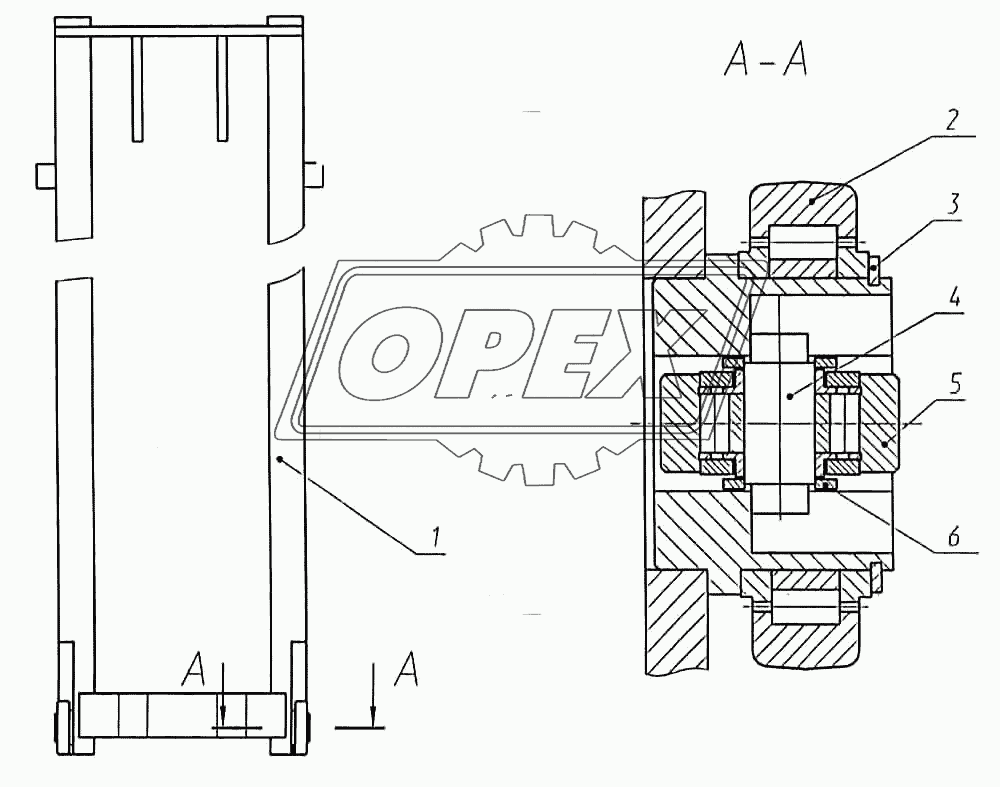 003-03-33.02.000 Рама выдвижная