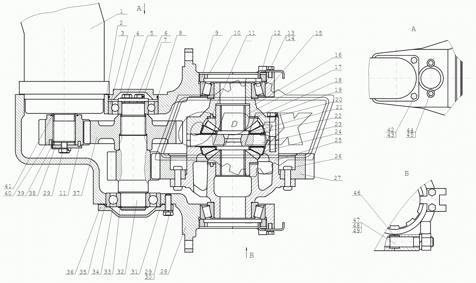 005-01-70.91.000 Передача главная