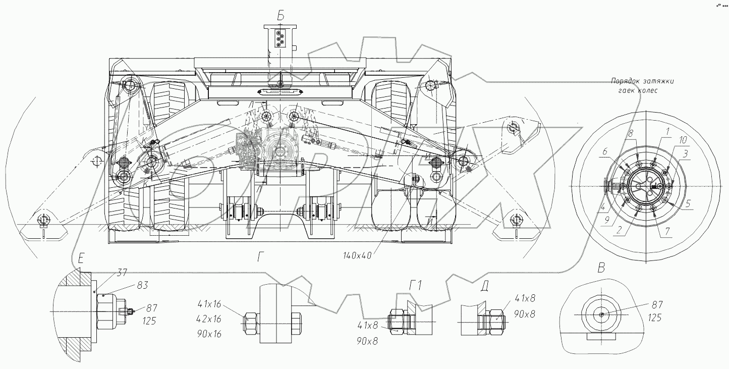 001410100000 00 Тележка ходовая