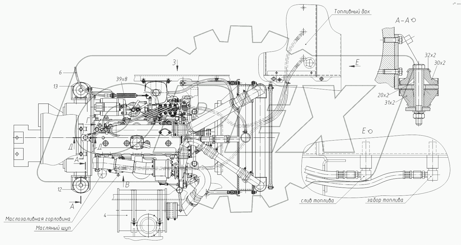 314220400000 30 Установка силовая