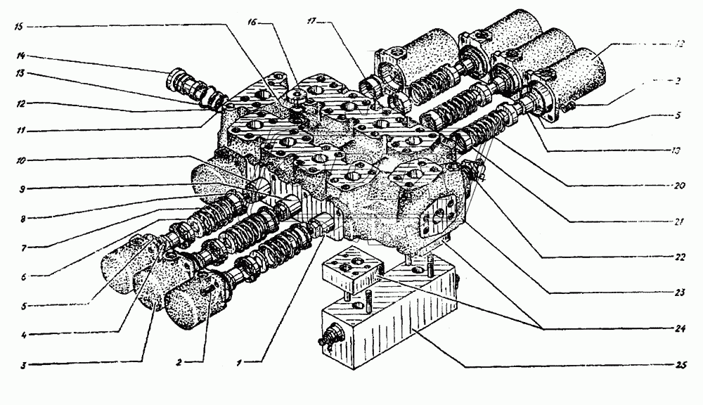 Гидрораспределитель 2