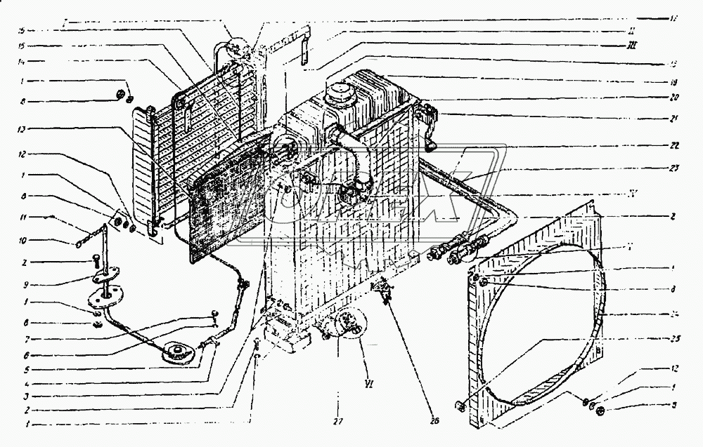 Установка радиаторов и шторки 1