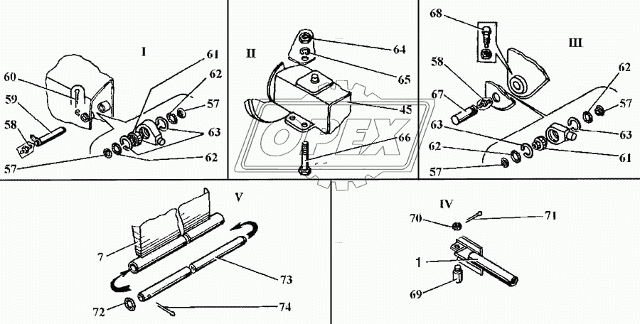 Пневмоколесный ход (части I..V)