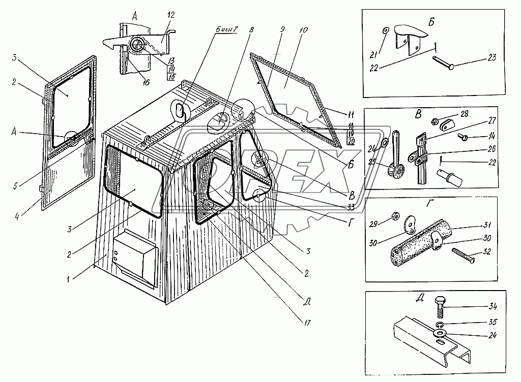 Кабина (23.02.00.000)