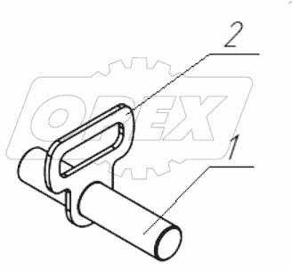  Стопор. 130-00-20.00.110-01