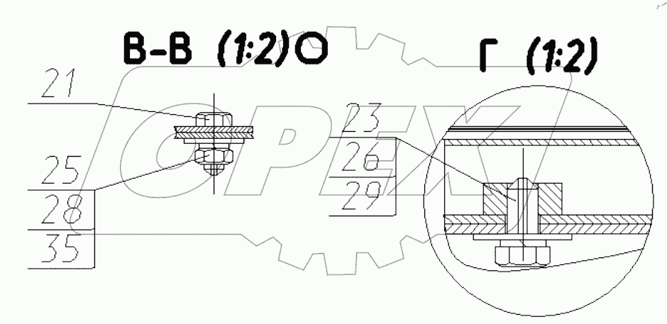  Установка крыльев. 170-02-56.80.000