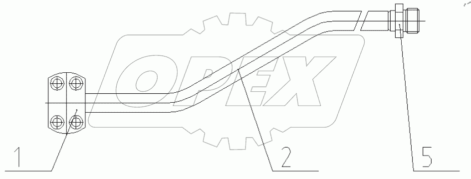 Трубопровод. 130-00-80.90.140-10