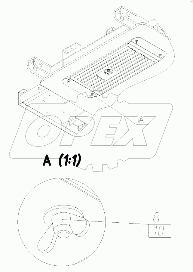  Установка защиты двигателя. 175-33-21.00.100