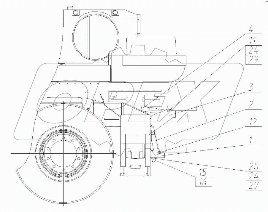  Установка ступеней. 130-00-57.00.000-10