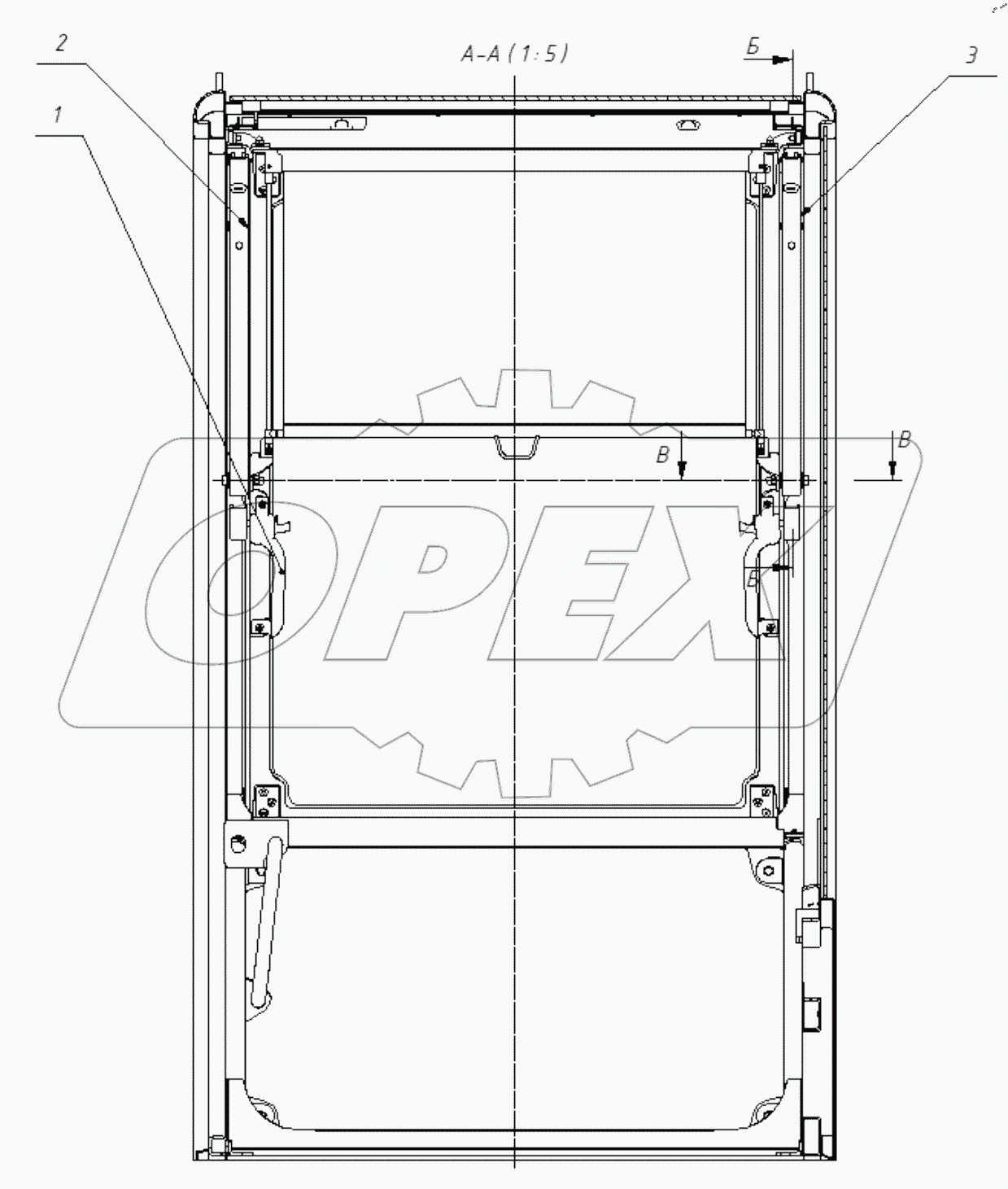  Установка передней рамки. 405-00-23.30.000