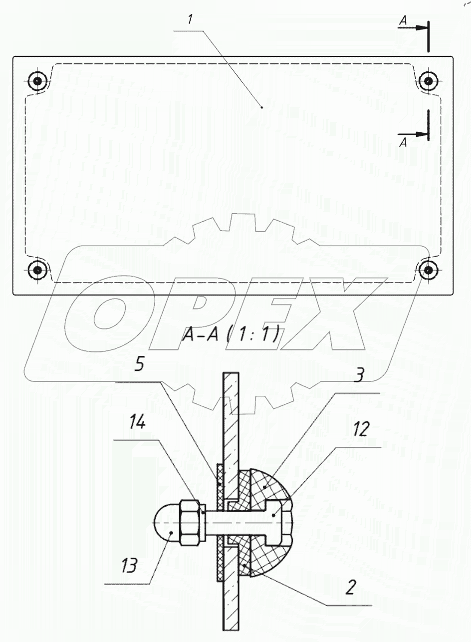  Установка нижнего стекла. 405-00-23.70.100