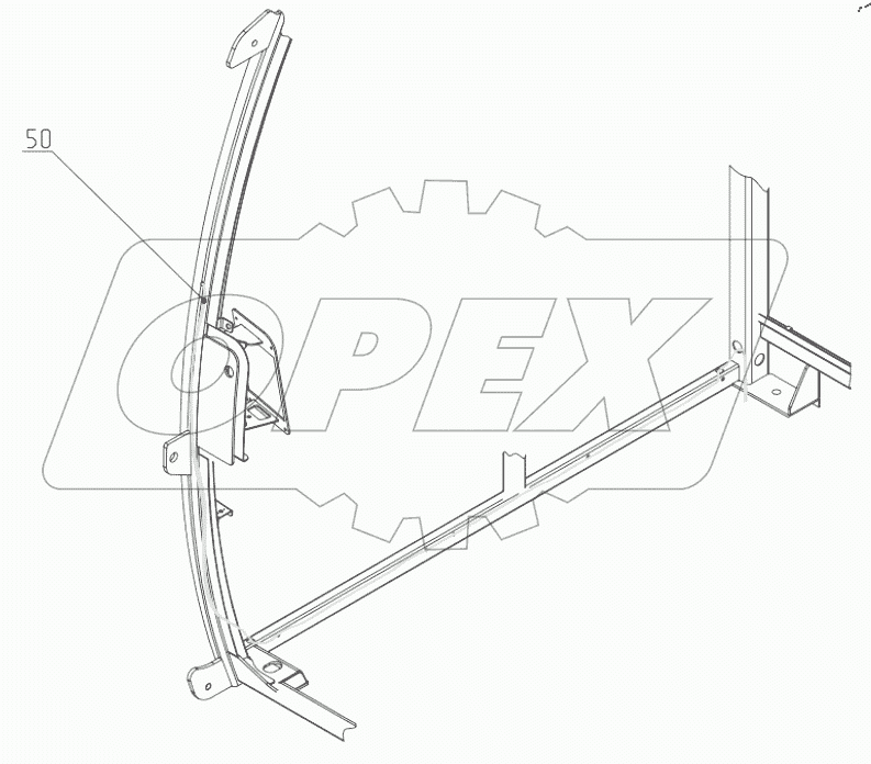  Электрооборудование кабины. 205-70-30.30.000