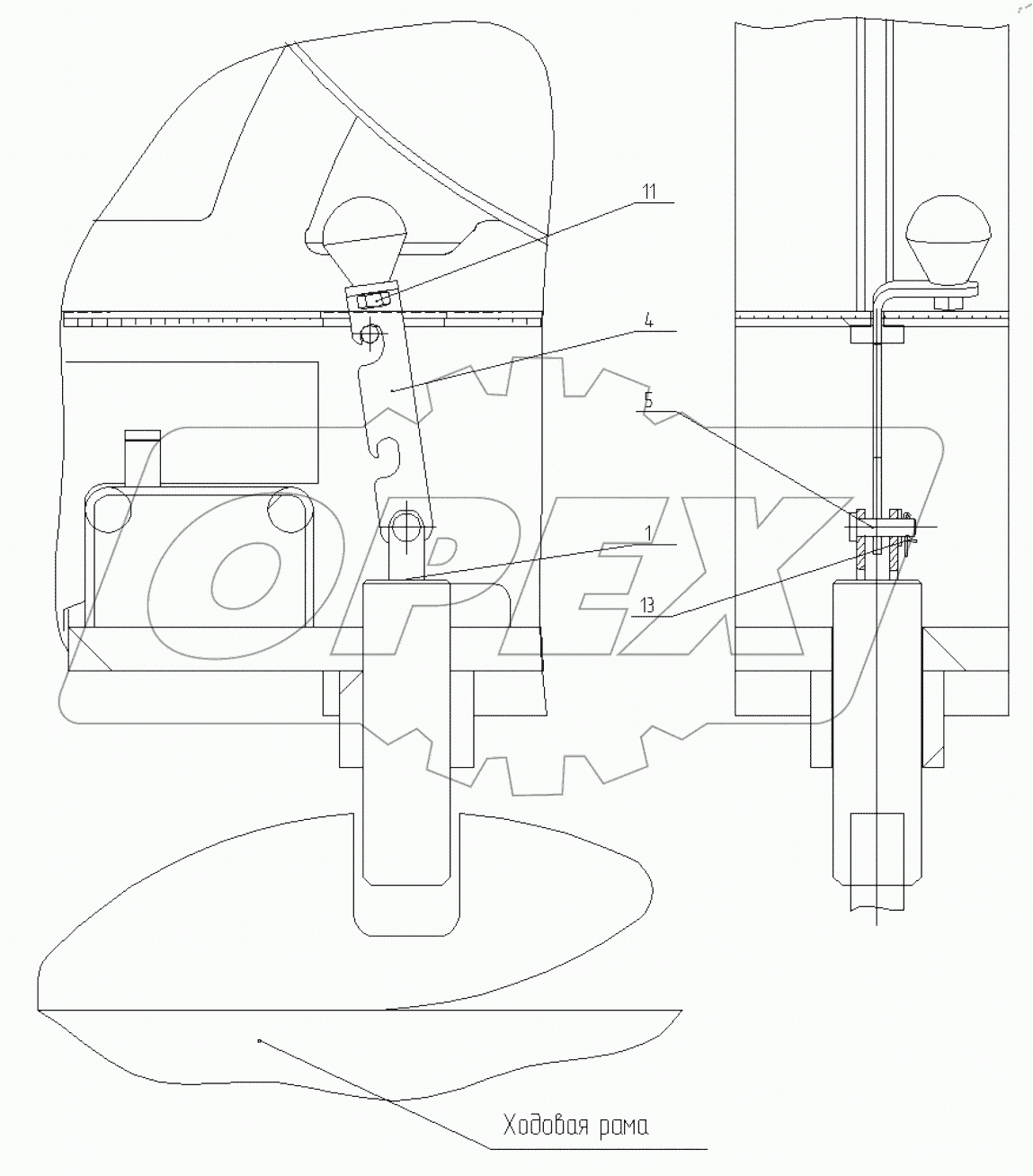  Установка стопора. 130-00-20.00.010