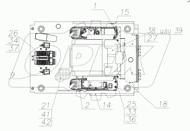  Управление экскаватором. 200-70-25.00.000