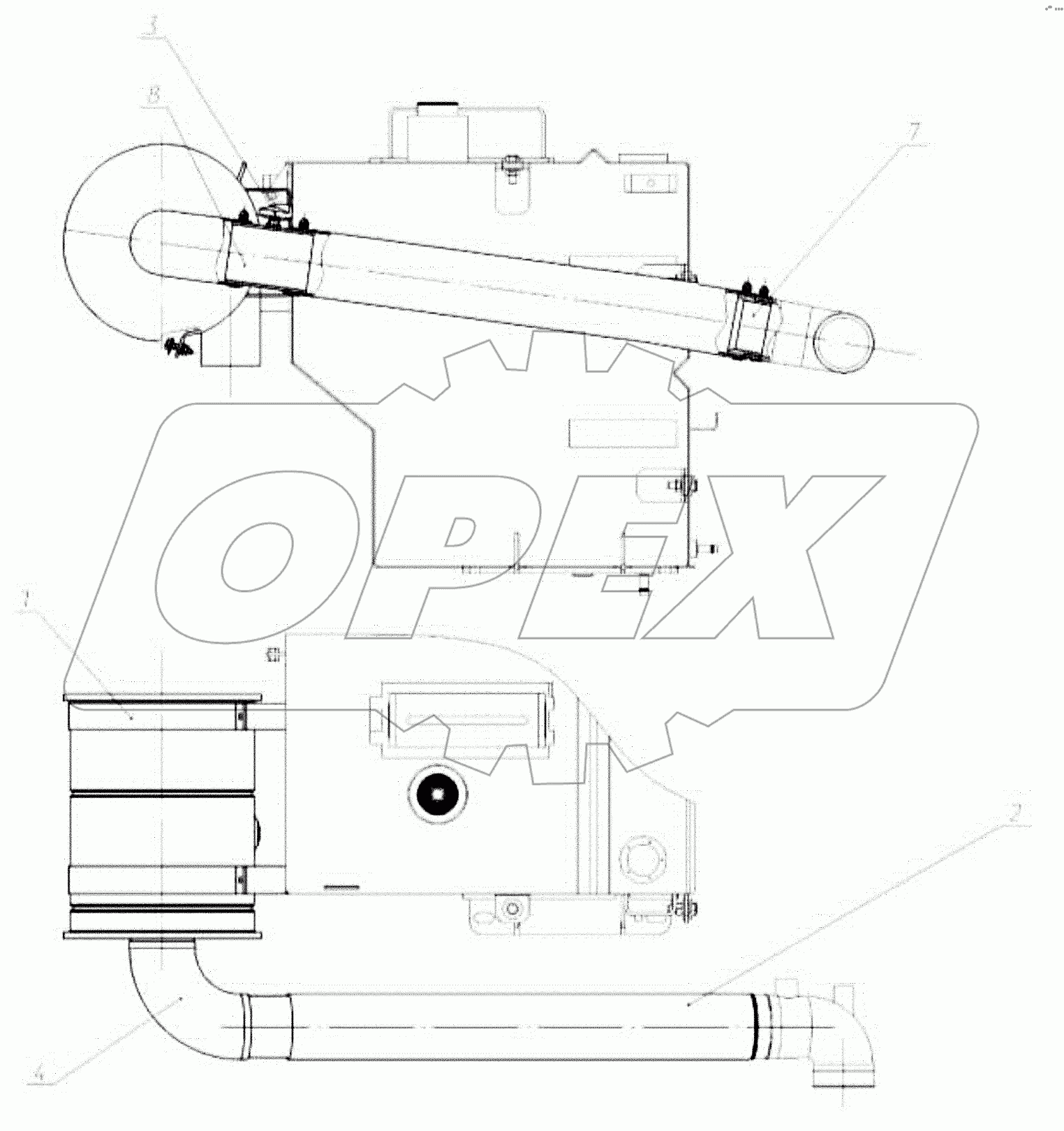  160-00-28.04.000 Установка воздухоочистителя